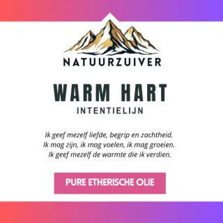 Warm Hart etherische olie blend van Natuurzuiver