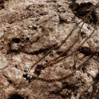 Âme Soeur ketting sieraden van L'Heure Dorée