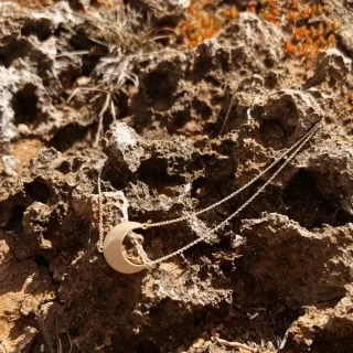 Lunette ketting sieraden van L'Heure Dorée