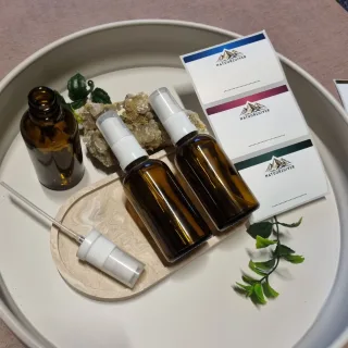 Sprayflesjes set van 3 of 5 | leeg 50ml Set van 3 stuks + Gekleurde etiketten