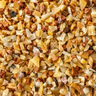 Edelsteenchips voor DIY Roller Gele Calciet, 30 gram