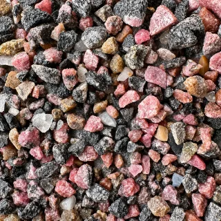 Edelsteenchips voor DIY Roller Rhodoniet, 30 gram