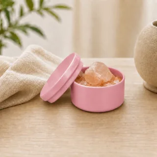 Himalayazoutpotje Aluminium | 50 ml Suikerspin roze
