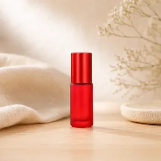 DIY Roller | Mat Glas | 5 ML Roll-on | Diverse kleuren Rood