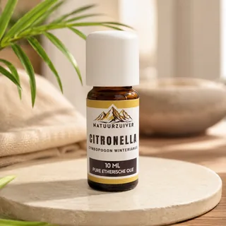 Citronella 10 ml etherische olie van Natuurzuiver