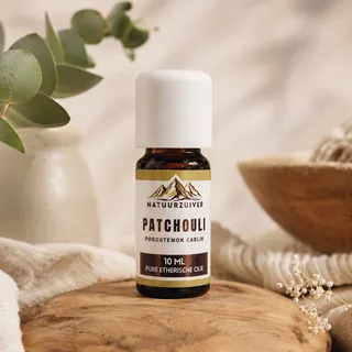 Patchouli 10 ml etherische olie van Natuurzuiver