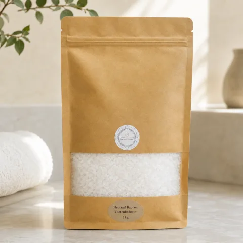 Neutraal Badzout 1kg himalayazout van Natuurzuiver