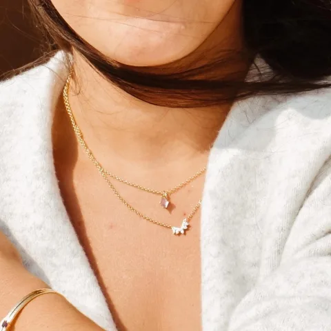 Âme Soeur ketting sieraden van L'Heure Dorée