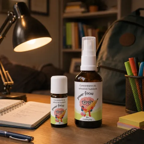 Power Focus etherische olie blend van Natuurzuiver