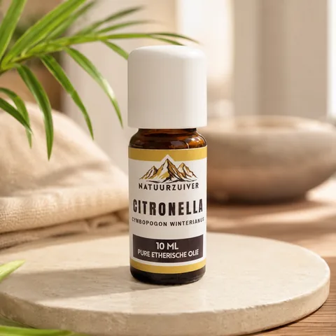 Citronella 10 ml etherische olie van Natuurzuiver