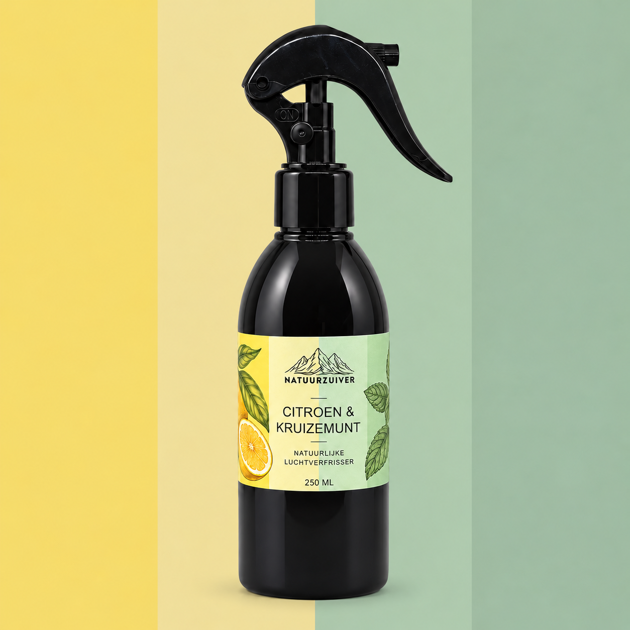 Citroen & Kruizemunt | Natuurlijke luchtverfrisser | 250 ml roomspray van Natuurzuiver