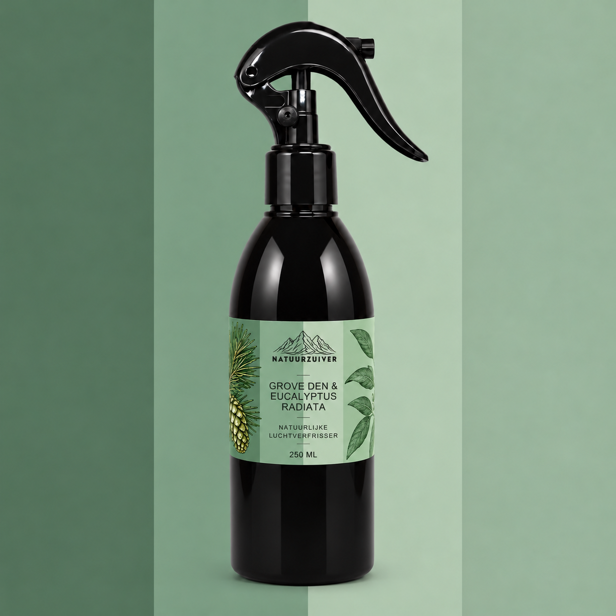 Grove den & Eucalyptus radiata | Natuurlijke luchtverfrisser | 250 ml roomspray van Natuurzuiver