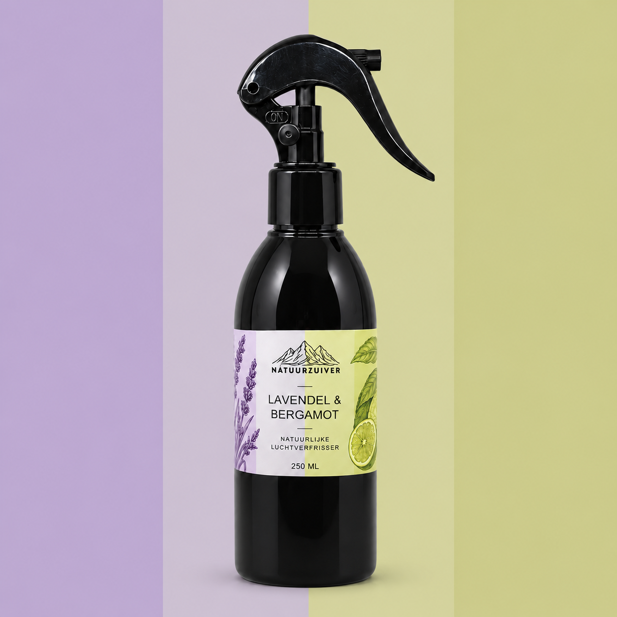 Lavendel & Bergamot | Natuurlijke luchtverfrisser | 250 ml roomspray van Natuurzuiver