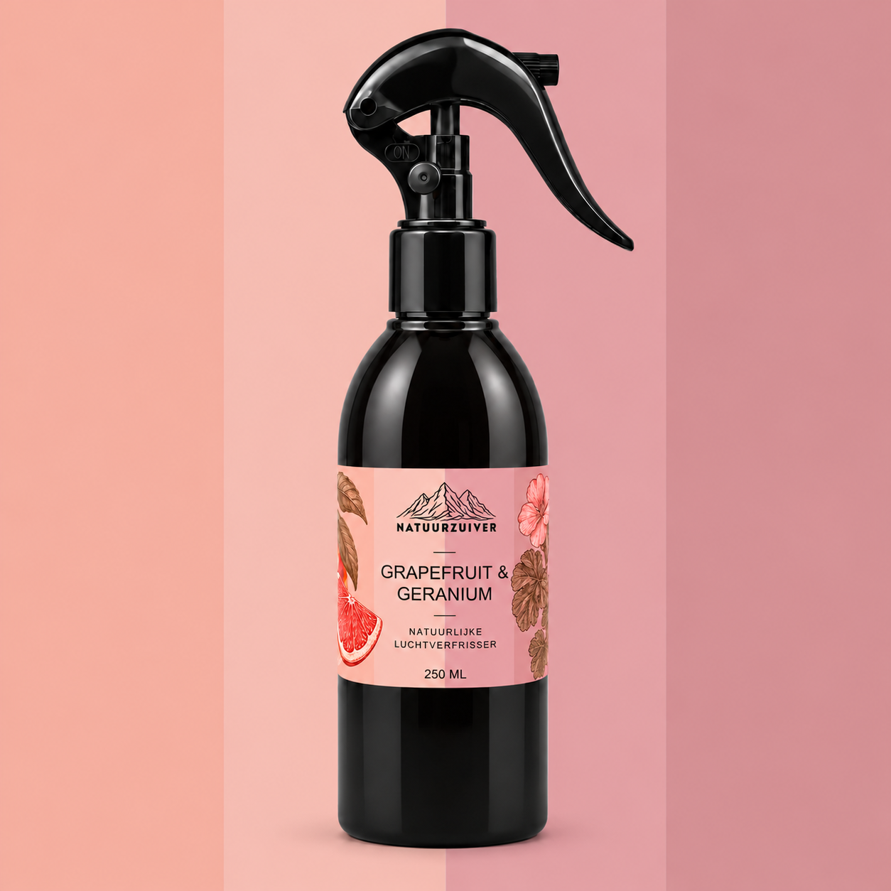Grapefruit & Geranium | Natuurlijke luchtverfrisser | 250 ml roomspray van Natuurzuiver