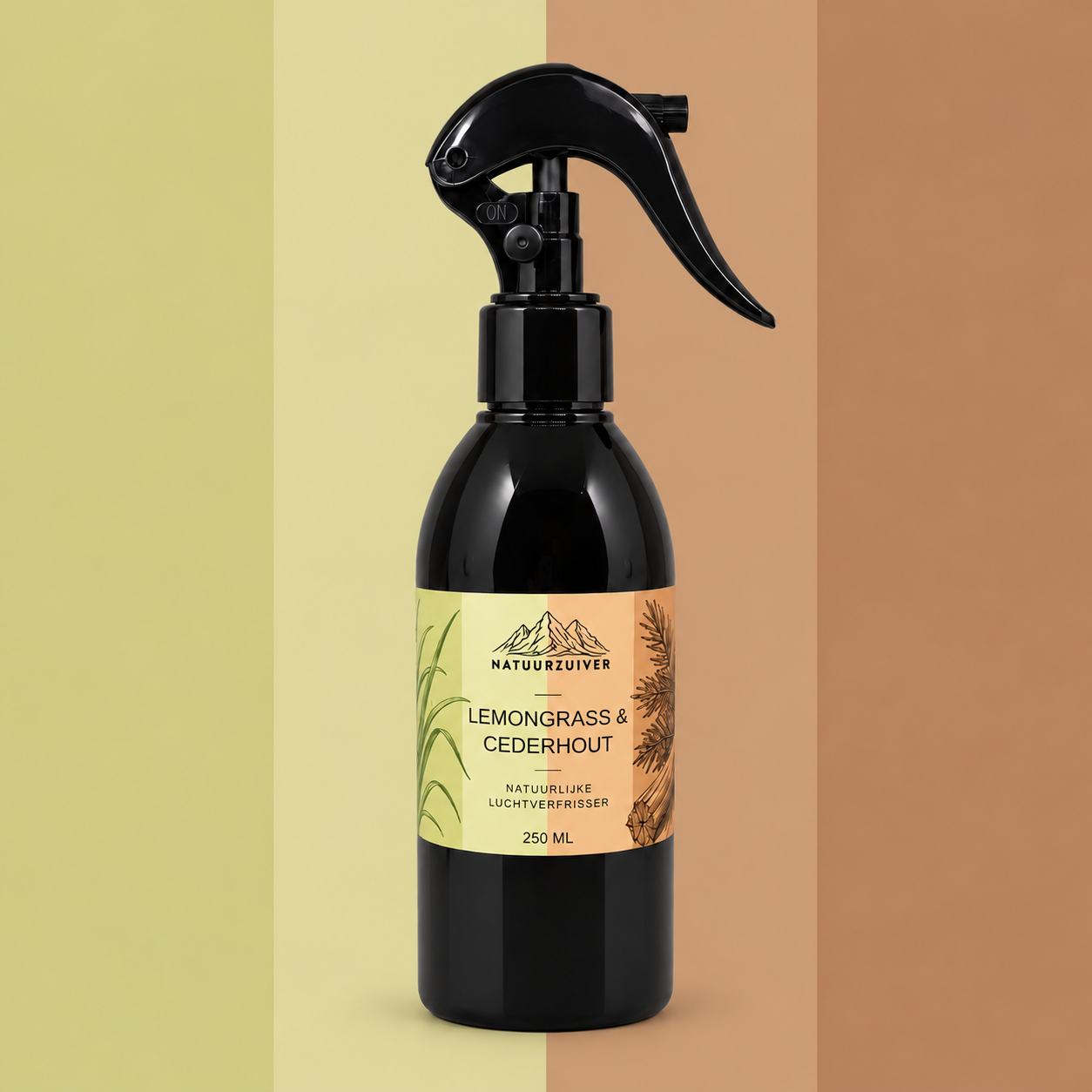 Lemongrass & Cederhout | Natuurlijke luchtverfrisser | 250 ml roomspray van Natuurzuiver